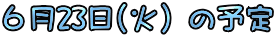 �U��23��(�΁j�̗\��